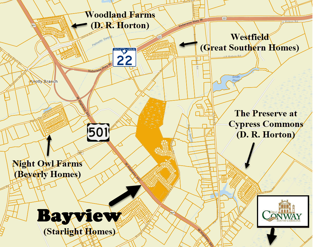 Bayview in Conway by Starlight Homes