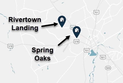 Rivertown Landing new home community in Conway, SC
