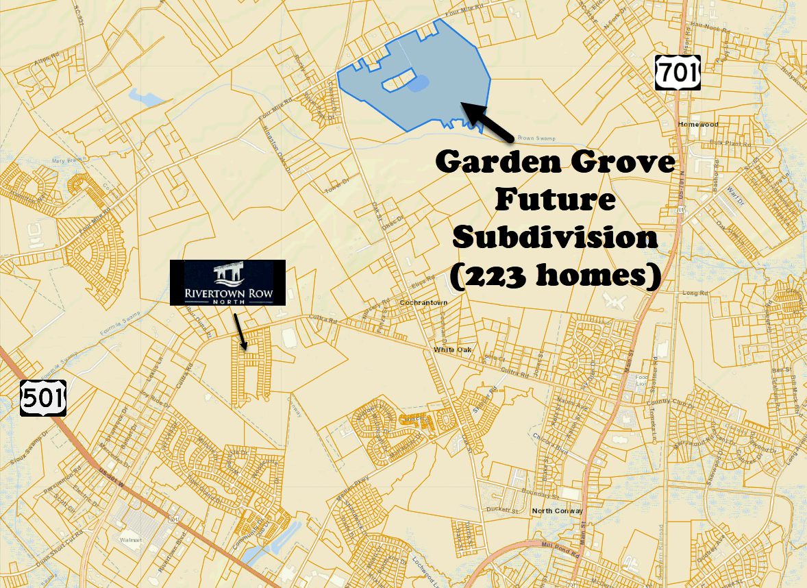 Garden Grove new home community in Conway
