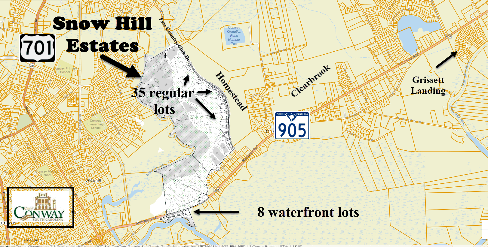 Snow Hill Estates in Conway