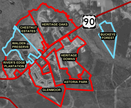 Heritage Preserve, Heritage Oaks, Heritage Downs new home communities in Conway