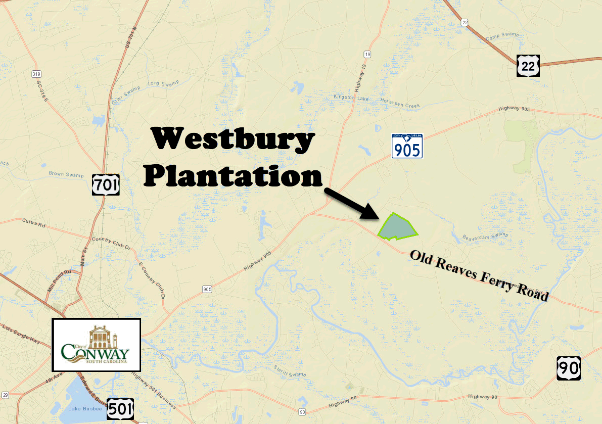 New home community of Westbury Plantation in Conway